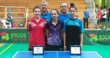 Ténis Mesa: Daniela Moura sagrou-se campeã nacional de pares