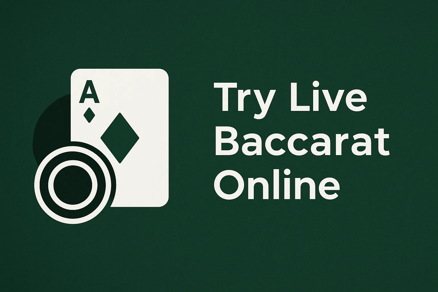 Try Live Baccarat Online