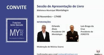 30 de novembro | Jaime Quesado apresenta “My Europe” em Montalegre