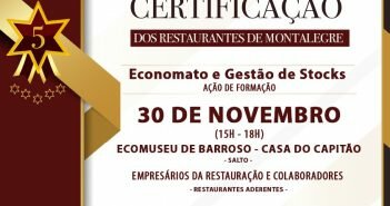 30 de novembro| Montalegre: Salto recebe ação de formação “Economato e Gestão de Stocks”