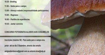 8 de dezembro | Montalegre: Amigos de Vila Nova organizam Encontro Micológico