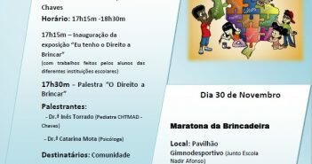 18, 20 e 30 de novembro | 29º Aniversário da Convenção dos Direitos da Criança assinalado pela CPCJ de Chaves